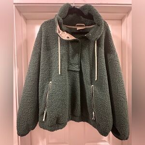Universal Thread Forest Green Sherpa Jacket